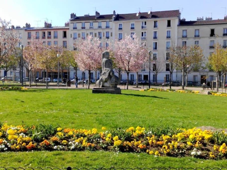 The Artist'S Apartment Near The Metro Saint-Denis  Exterior photo
